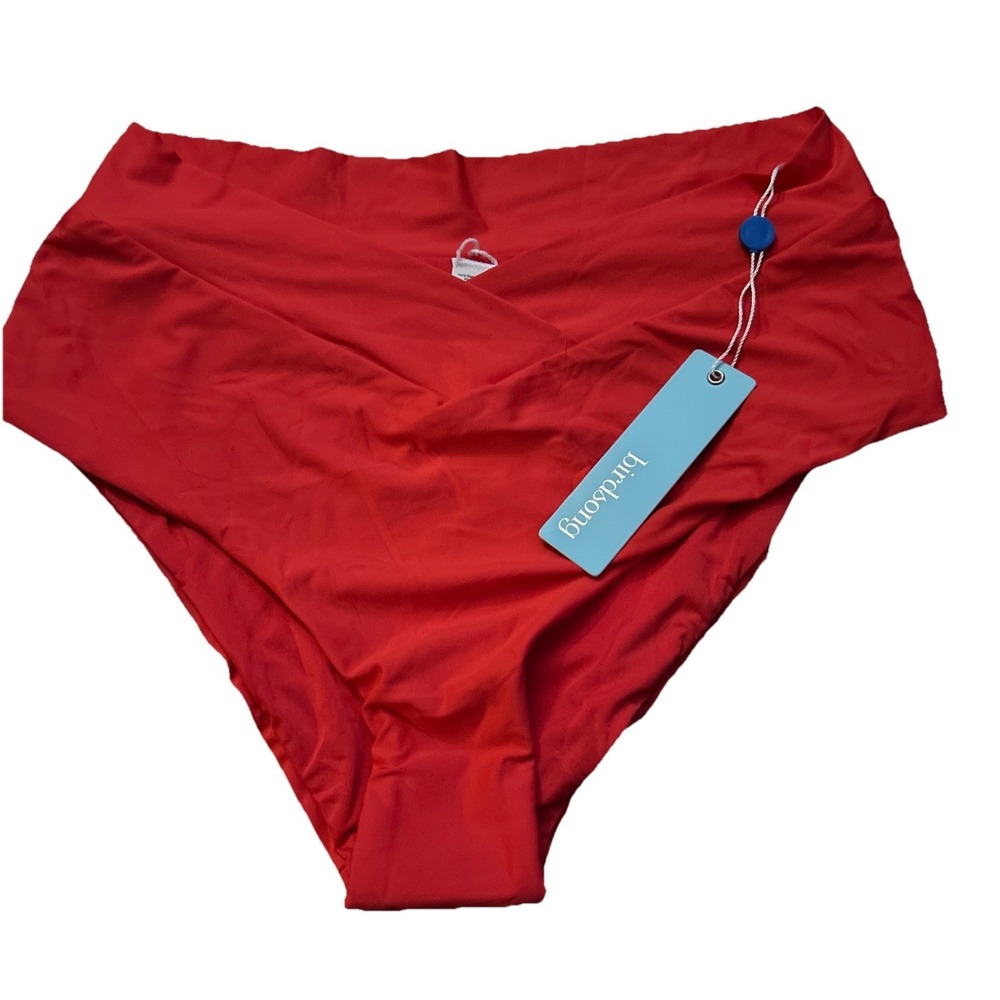 NWT Birdsong Women Poppy Swimsuit Bottoms Medium Bikini Bottom